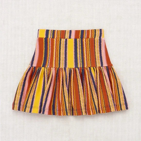 Misha & Puff girls used Rust Orange Knit Sweater Vest and cute matching skirt